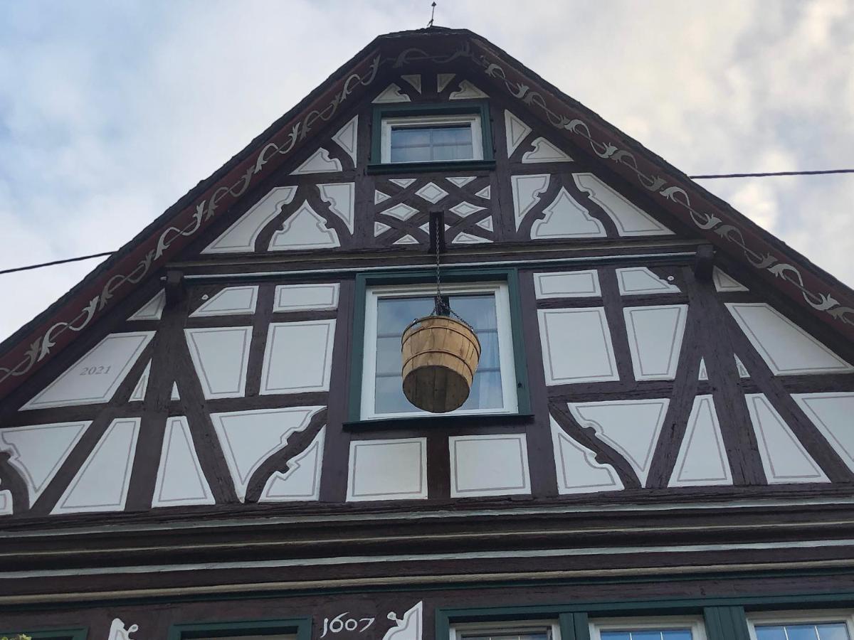 Schoene Ferienwohnung Burgruine Fachwerkhaus Bacharach Extérieur photo